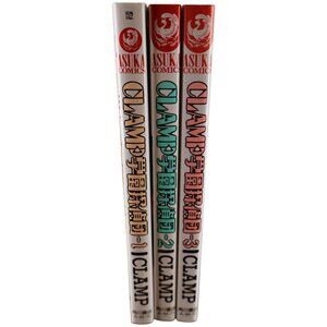 CLAMP学園探偵団 Clamp Gakuen Tanteidan Vol 1-3 Complete Japanese Tankobon Asuka